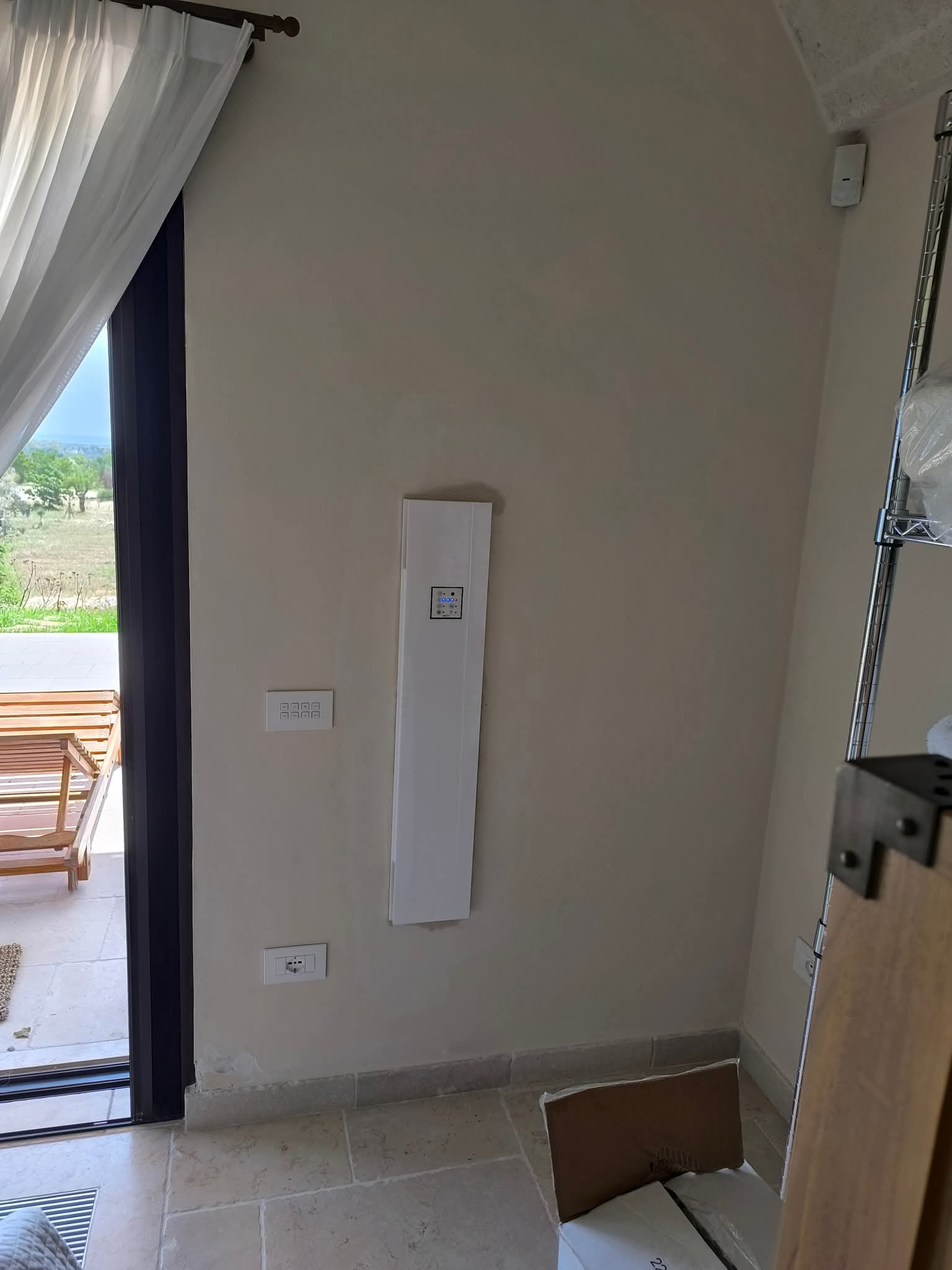 Unità VMC installata in zona giorno